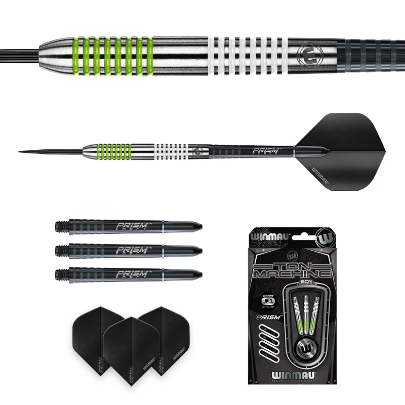 Winmau Ton Machine Green 7 Winmau Ton Machine Green - Image 5