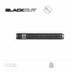 Winmau Winmau Blackout 90% Tungsten Alloy Darts 23g -Winmau 1083 Blackout 21g Image 4 1caad723 7c8c 467c a9a3 2afb3b534a04
