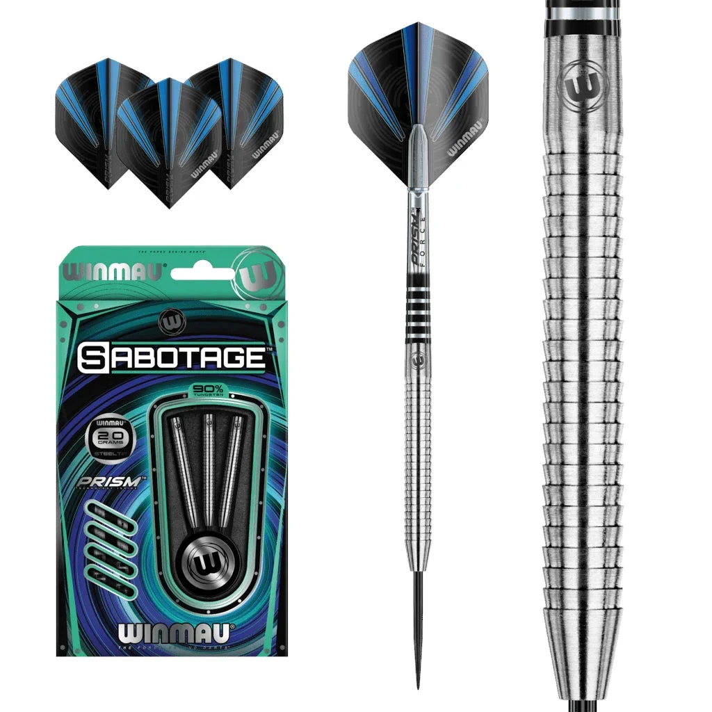 Winmau Winmau Sabotage 20g Darts 5 Winmau Winmau Sabotage 20g Darts - Image 3