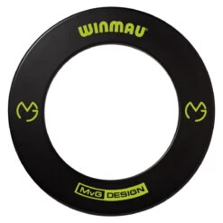 Winmau Michael Van Gerwen MvG Black Green Surround