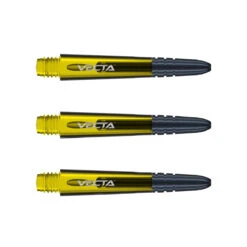 Winmau Vecta Polycarbonate Dart Stems With Aluminium Tips -Winmau 1200 Vecta Short Yellow Image 1