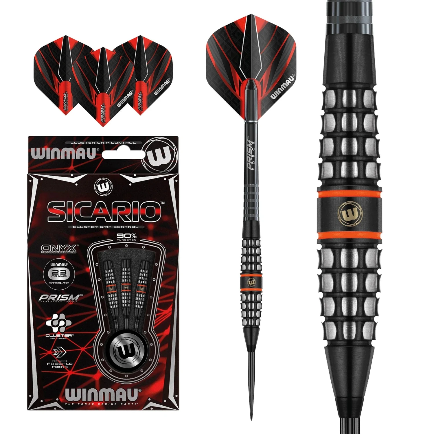 Winmau Winmau Sicario 25g Darts 6 Winmau Winmau Sicario 25g Darts - Image 4