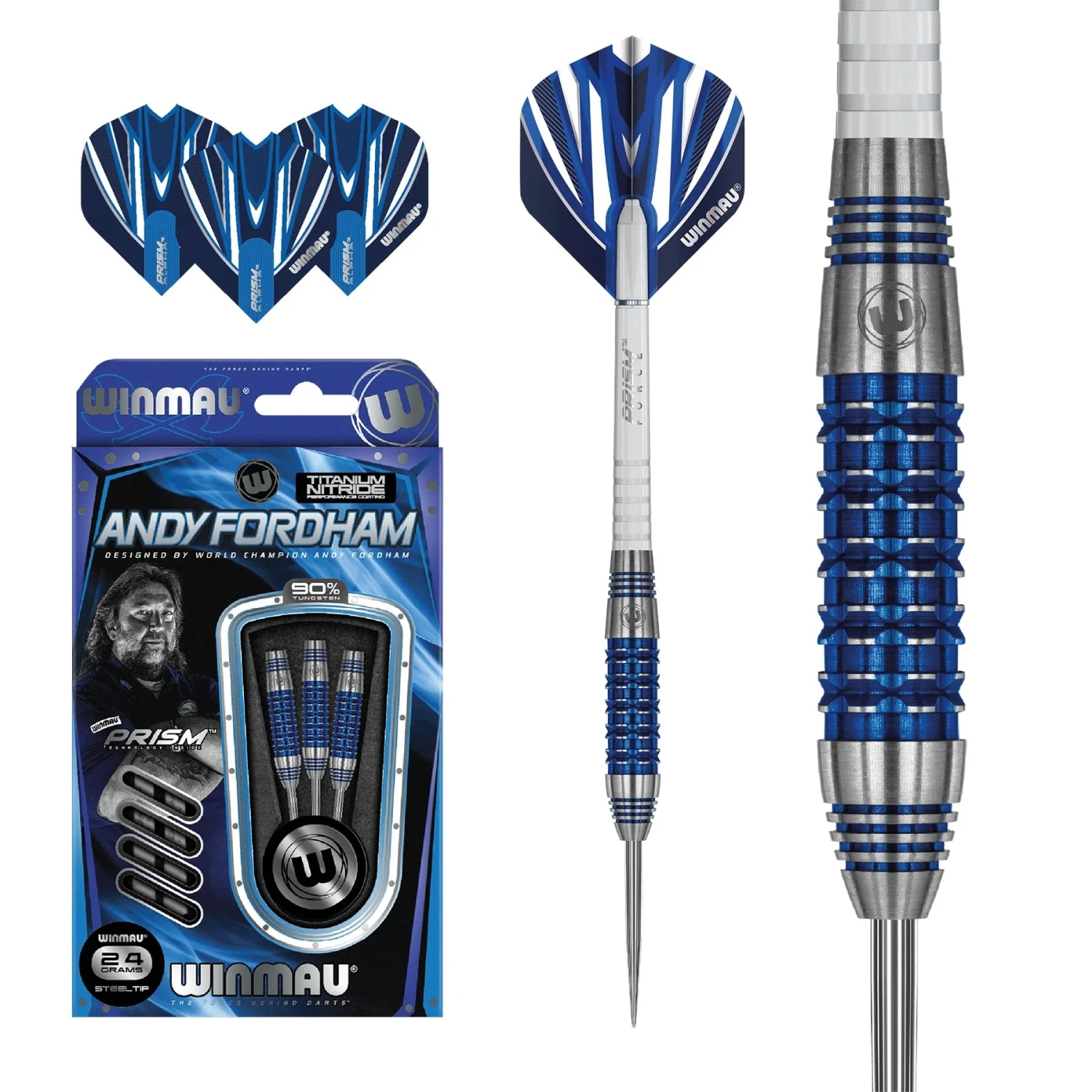 Winmau Winmau Andy Fordham SE 24g Darts 5 Winmau Winmau Andy Fordham SE 24g Darts - Image 3