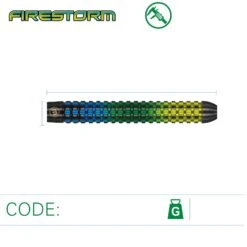 Winmau Winmau Firestorm 23g Darts 7 Winmau Winmau Firestorm 23g Darts -Winmau 1472 Firestorm 23g image 4