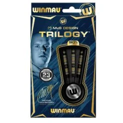 Winmau Winmau MvG Michael Van Gerwen Trilogy 23g Darts -Winmau 1481 MVG Trilogy 23g Image 2 DP ffcd0cac 4e83 4cf5 aa59 7ebdabd69b76