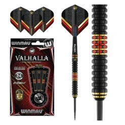 Winmau Winmau Valhalla 85/95% Tungsten Alloy Darts With Dual Core Technology 24G -Winmau 148424gValhalla image1