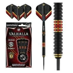 Winmau Winmau Valhalla 85/95% Tungsten Alloy Darts With Dual Core Technology 26G -Winmau 1484Vahalla 26gimage1