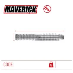 Winmau Winmau Maverick 80% Tungsten 21g Darts -Winmau 1489Maverick21g Image4