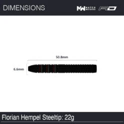Winmau Florian Hempel 85% Pro-Series -Winmau 1500 FlorianHempel 22gSteeltip Image7