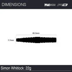 Winmau Simon Whitlock Atomised Player Edition -Winmau 1502SimonWhitlock22gSteeltip Imagecopy7