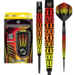 Winmau Firestorm Flame 2 -Winmau 1503 FirestormFlame 23gSteeltip Image
