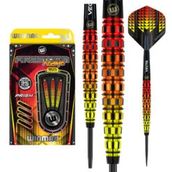 Winmau Firestorm Flame 2 -Winmau 1503 FirestormFlame 25gSteeltip Image