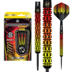 Winmau Firestorm Flame 1 -Winmau 1504 FirestormFlame 24gSteeltip Image