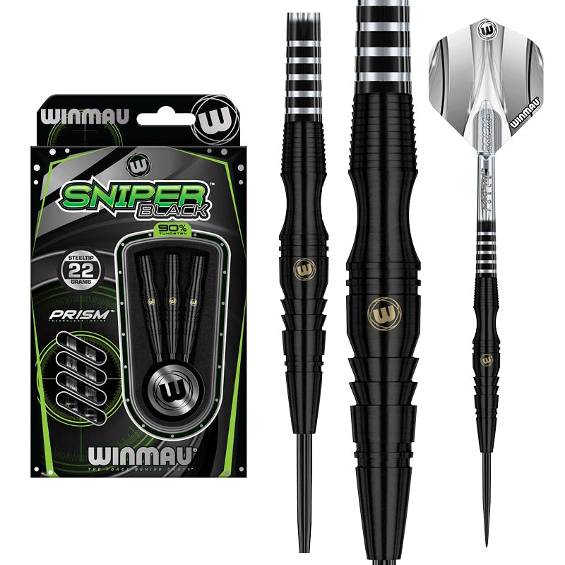Winmau Sniper Black 3 Winmau Sniper Black