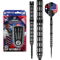 Winmau Leonard Gates Player Edition -Winmau 1508 LeonardGates 24gSteeltip Image