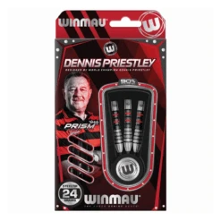 Winmau Winmau Dennis Priestley Diamond 3-Zero Steel Tip Darts 24g 8 Winmau Winmau Dennis Priestley Diamond 3-Zero Steel Tip Darts 24g -Winmau 1514 DennisPriestley2024SE24g Image4