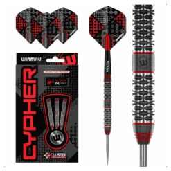 Winmau Winmau Cypher 90% Tungsten Darts 24g 11 Winmau Winmau Cypher 90% Tungsten Darts 24g -Winmau 1520 Cypher 24g Full