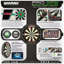 Winmau Winmau PRO SFB Bristle Dartboard -Winmau 3015 Pro SFB Image 5