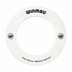 Winmau Professional White Printed Logo Dartboard Surround
