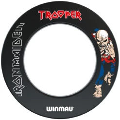 Iron Maiden Trooper Dartboard Surround By Winmau