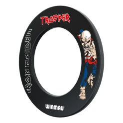Iron Maiden Trooper Dartboard Surround By Winmau -Winmau 4447IronMaidenTrooperSurroundImage3