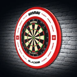 Pro-Line 2.0 Red Surround By Winmau 11 Pro-Line 2.0 Red Surround By Winmau -Winmau 4450PROLINE2.0REDSURROUNDImage3