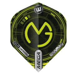 Winmau MvG Tech Green MvG Logo Mega Standard -Winmau 6900 251 mvg mega standard image 2