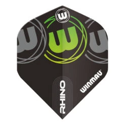 Winmau Black, Grey & Green Rhino Standard -Winmau 6905 225 Rhino Standard Flights Winmau Image 2 1635261603