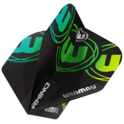 Winmau Black & Green Logo Rhino Standard