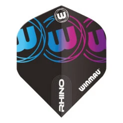 Winmau Black, Blue & Purple Rhino Standard 7 Winmau Black, Blue & Purple Rhino Standard -Winmau 6905 229 Rhino Standard Flights Winmau Image 2 1635261604