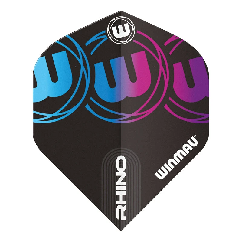 Winmau Black, Blue & Purple Rhino Standard 5 Winmau Black, Blue & Purple Rhino Standard - Image 3