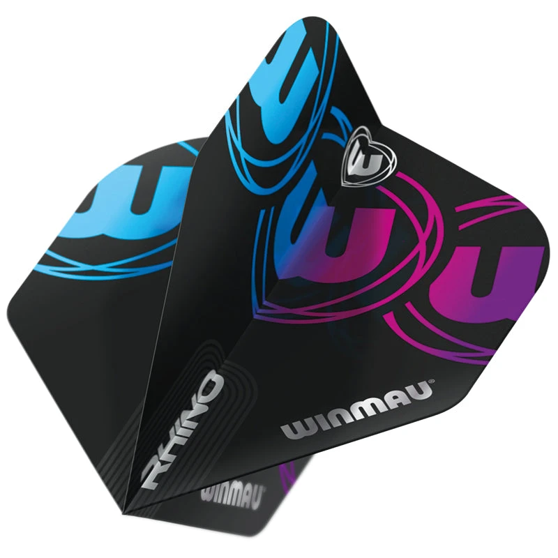 Winmau Black, Blue & Purple Rhino Standard 3 Winmau Black, Blue & Purple Rhino Standard