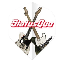 Winmau Status Quo White Guitars Standard -Winmau 6905 244 Status Quo White Guitars Image 2 1666269006