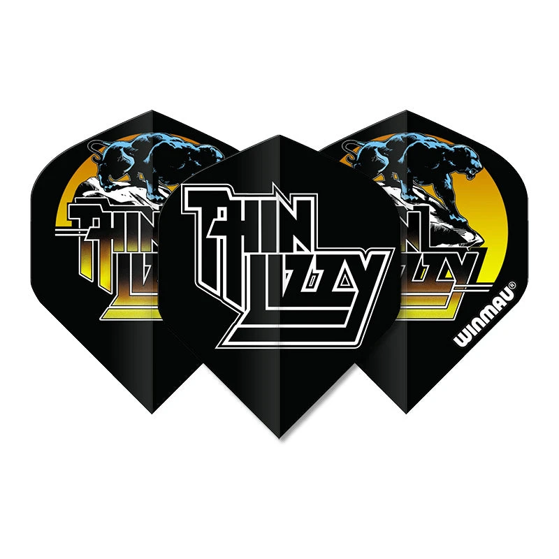 Winmau Thin Lizzy Black Standard 4 Winmau Thin Lizzy Black Standard - Image 2