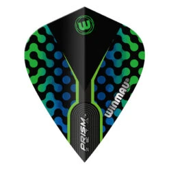 Winmau Blue, Black & Green Prism Zeta Kite -Winmau 6907 113 ZetaKiteBlueBlackGreen image2