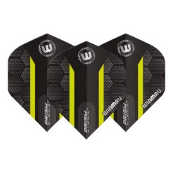 Winmau Black & Green Hexagon Prism Alpha Standard 7 Winmau Black & Green Hexagon Prism Alpha Standard -Winmau 6915 181 Prism Alpha Flights Winmau Image 1 1635251404