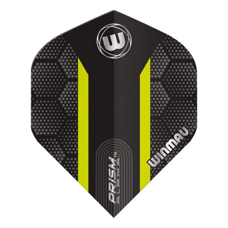 Winmau Black & Green Hexagon Prism Alpha Standard 4 Winmau Black & Green Hexagon Prism Alpha Standard - Image 2