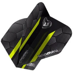 Winmau Black & Green Hexagon Prism Alpha Standard