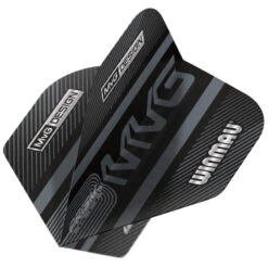 Winmau MVG Black & Grey Prism Alpha Standard