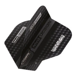 Winmau MVG Winmau Logo Black & Grey Prism Alpha Standard
