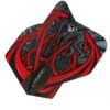 Winmau Grey & Red Prism Alpha Standard -Winmau 6915 195PrismAlphaImage3