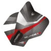 Winmau Black, White & Red Prism Alpha Standard -Winmau 6915 199 Prism Alpha Image 3 1666267250