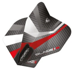 Winmau Black, White & Red Prism Alpha Standard
