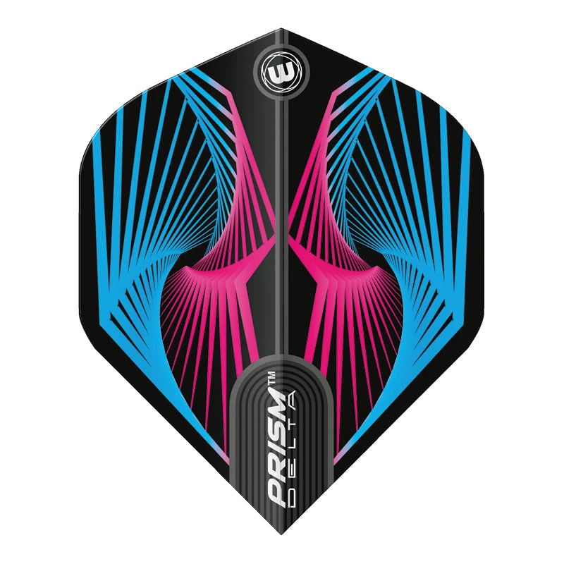 Winmau Blue & Pink Prism Delta Standard 5 Winmau Blue & Pink Prism Delta Standard - Image 3
