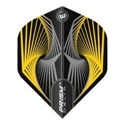 Winmau Yellow & Grey Prism Delta Standard -Winmau 6915 241 Prism Delta Image 2 1666266605