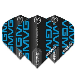 Winmau MVG Black & Blue Logo Prism Delta Standard -Winmau 6915 244 player prism delta image 1