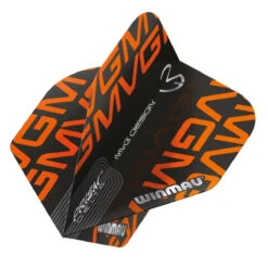 Winmau MVG Black & Orange Logo Prism Delta Standard