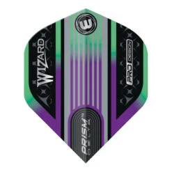 Winmau Wizard Rainbow & Silver Prism Delta Standard -Winmau 6915 250 player prism delta image 2