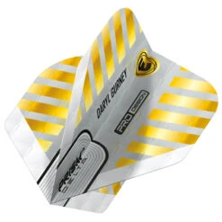 Winmau Daryl Gurney White & Gold Embossed Prism Delta Standard