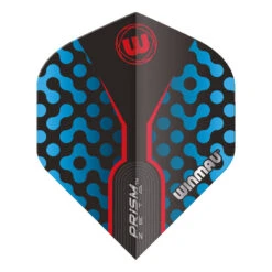 Winmau Black, Blue & Red Prism Zeta Standard -Winmau 6915 307 Prism Zeta Flights Winmau Image 2 1635258004